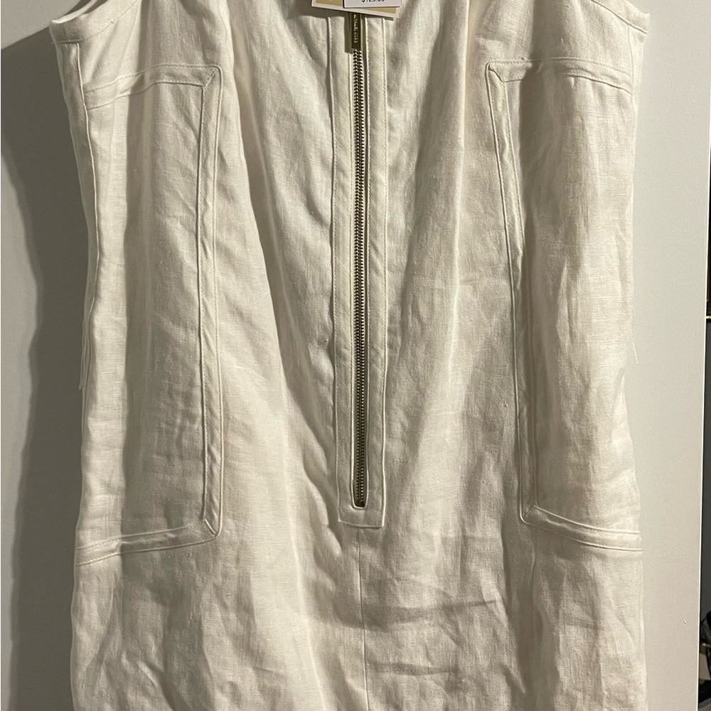 Michael Kors Ivory Dress with V-Neck